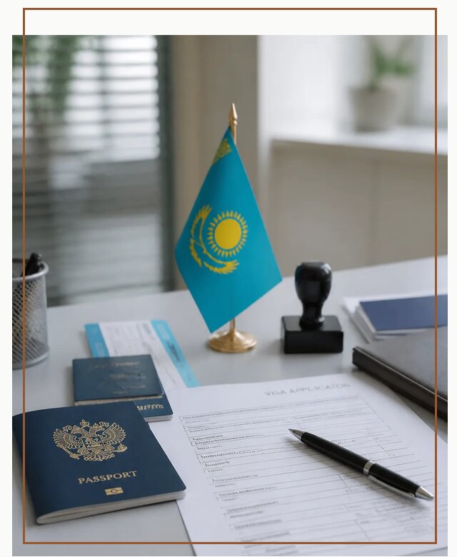 Оформление визы в Казахстан для поездки и работы в Краснотурьинске